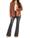 Mudpie Salem Shacket In Brown In Brown