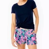 Lilly Pulitzer Etta Scoopneck Top In Blue