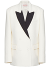 VALENTINO WOOL DOUBLE-BREASTED BLAZER JACKET