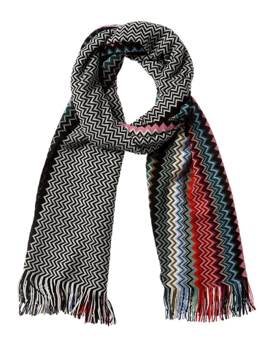 Missoni Wool-blend Scarf In Multi