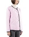 JANE POST SHORT REVERSIBLE COLLARLESS QUILTED COAT