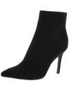 Thalia Sodi Rhodes Womens Faux Suede Pointed Toe Ankle Boots In Multi