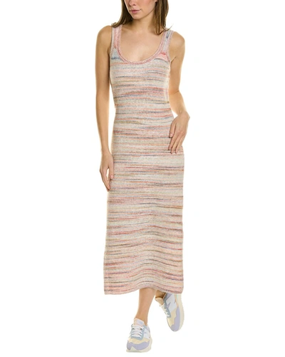 Saltwater Luxe Midi Wool-blend Sweaterdress In Pink