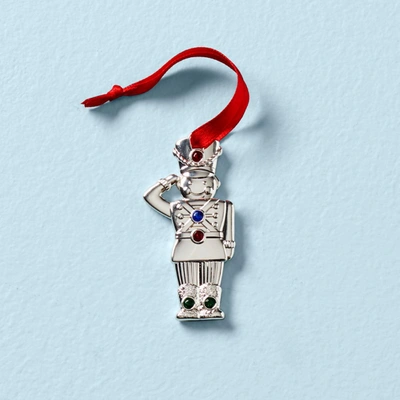 Lenox Jeweled Soldier Ornament In Multi And Aluminum