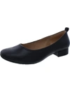 LIFESTRIDE CAMEO WOMENS FAUX LEATHER ROUND TOE LOAFERS
