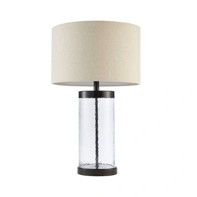 Home Outfitters Clear Table Lamp In Natural
