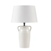 HOME OUTFITTERS WHITE TABLE LAMP, GREAT FOR BEDROOM, LIVING ROOM, MODERN/CONTEMPORARY