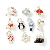 LENOX CHRISTMAS MEMORIES 10-PIECE ORNAMENT SET, PORCELAIN