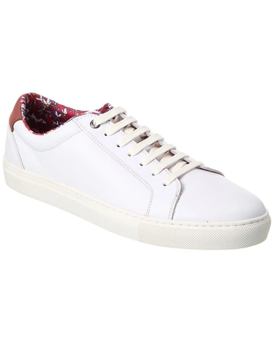 Paisley & Gray Caxton Leather Sneaker In White