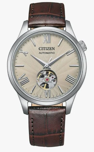 Citizen Automatic Mens Watch Nh9130-17a In Bronze / Brown
