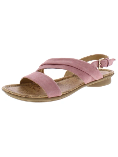 Naturalizer Wyn Womens Buckle D'orsay Slingback Sandals In Pink