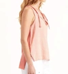 Xcvi Antoine Tank In Tambourine Pigment In Beige