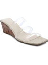 SANCTUARY WOMENS CASUAL SLIP ON WEDGE SANDALS