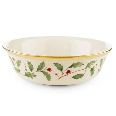 Lenox Holiday All Purpose Bowl In Red/green