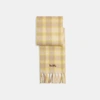 COACH OUTLET CLASSIC PLAID OVERSIZED MUFFLER
