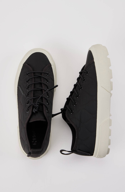 Jjill J.jill Superga® 2625 Tank Quilted Nylon Sneakers In Black