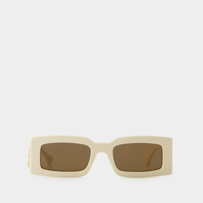 Gucci Gg1425s Ivory Sunglasses In Beige