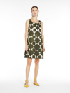 MAX MARA REVERSIBLE PRINTED POPLIN DRESS