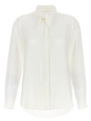 Chloé Blouse With Scarf Collar In White