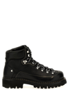 Dsquared2 Canadian Hiking Boots In Black