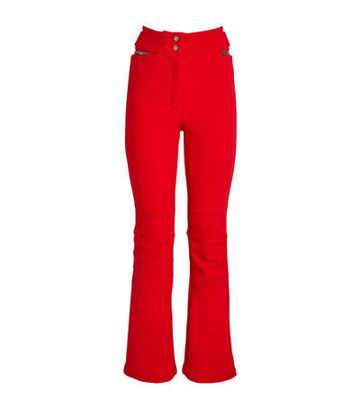 Fusalp Elancia Ii B Stretch Tech Snow Pants In Racing Red