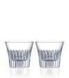 BACCARAT SET OF 2 EVERYDAY CRYSTA TUMBLERS (250ML)