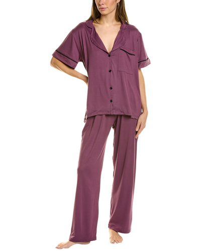 Anna Kay Marie Pant Set In Purple