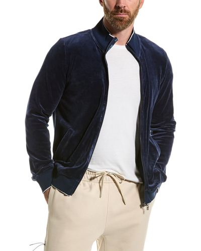 Hom Men's Catane Cotton Jacket In Blue