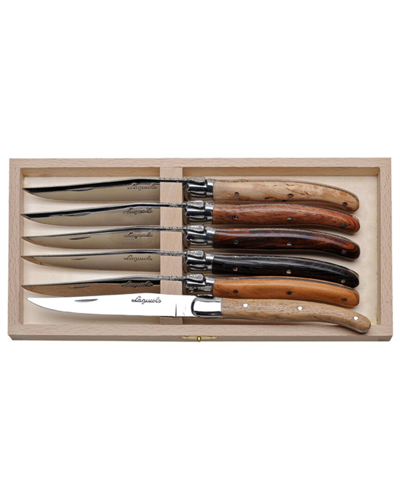 Jean Dubost Set Of 6 Assorted Knives