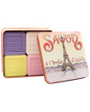 La Savonnerie De Nyons 4pc Eiffel Tower Soap Tin Set