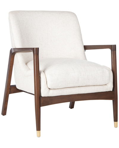 Safavieh Couture Flannery Mid-century Chair In White