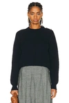 Bottega Veneta Ribbed-knit Wool Sweater In Abyss