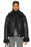 Stand Studio Lessie Jacket In Black In Black