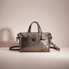 Coach Restored Rhyder 24 Satchel In Gunmetal/brass