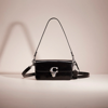 Coach Restored Studio Baguette Bag In Silver/black