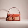 Coach Restored Tabby Shoulder Bag 26 In Signature Canvas In Brass/tan/rust