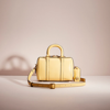 Coach Restored Ruby Satchel 18 In Brass/hay
