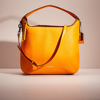Coach Restored Bleecker Sullivan Hobo In Silver/bright Mandarin