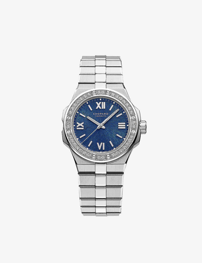 Chopard Men's Alpine Eagle Stainless Steel & Blue-dial Bracelet Watch