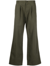 GR10K BOOT STORAGE COTTON TROUSERS - MEN'S - COTTON