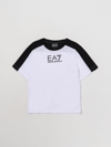 EA7 T恤 EA7 儿童 颜色 白色,390798001