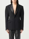 Dsquared2 Strap-detail Blazer In Black