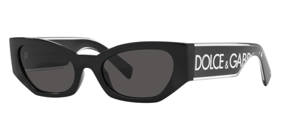 Dolce & Gabbana Dolce And Gabbana Dg6186 501/87 52 In Black