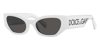 Dolce & Gabbana Dolce And Gabbana Dg6186 331287 52 In Dark / Grey / White