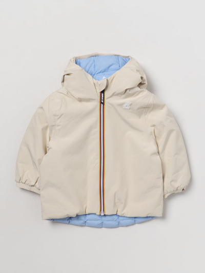 K-way Jacket  Kids In Gnawed Blue
