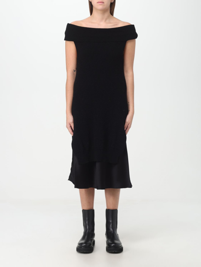 Semicouture Dress  Woman In Black
