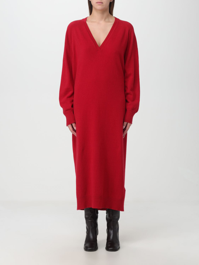 Semicouture Dress  Woman In Red