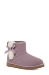 Koolaburra By Ugg Victoria Mini Faux Fur Trimmed Boot In Elderberry