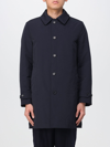 Aspesi Vodka Waterproof Trench Coat In Navy