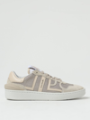 Lanvin Gray Baskets Basses Clay Sneakers In Grey